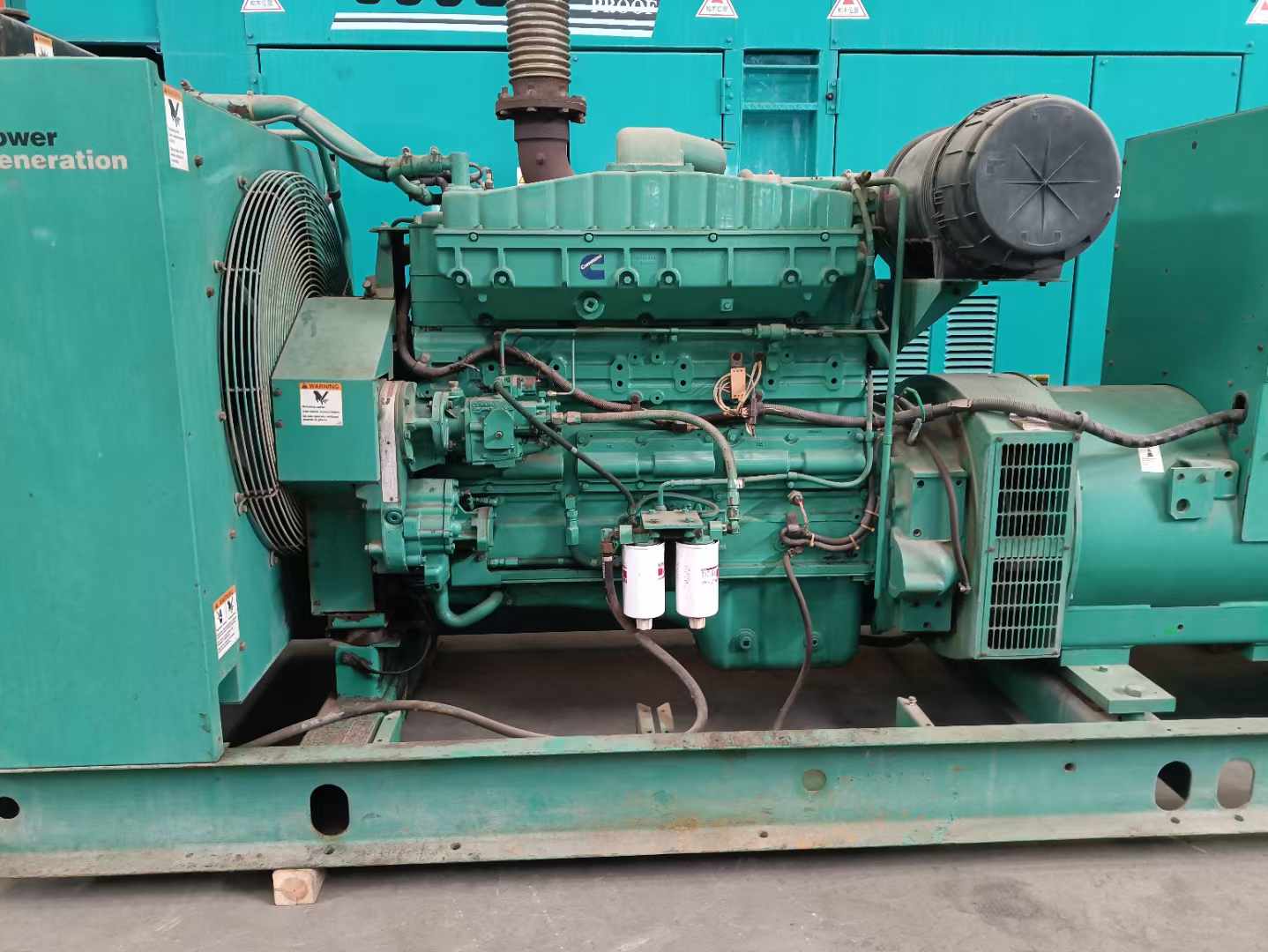望都过载会对 600kW 柴油发电机组造成哪些损害?